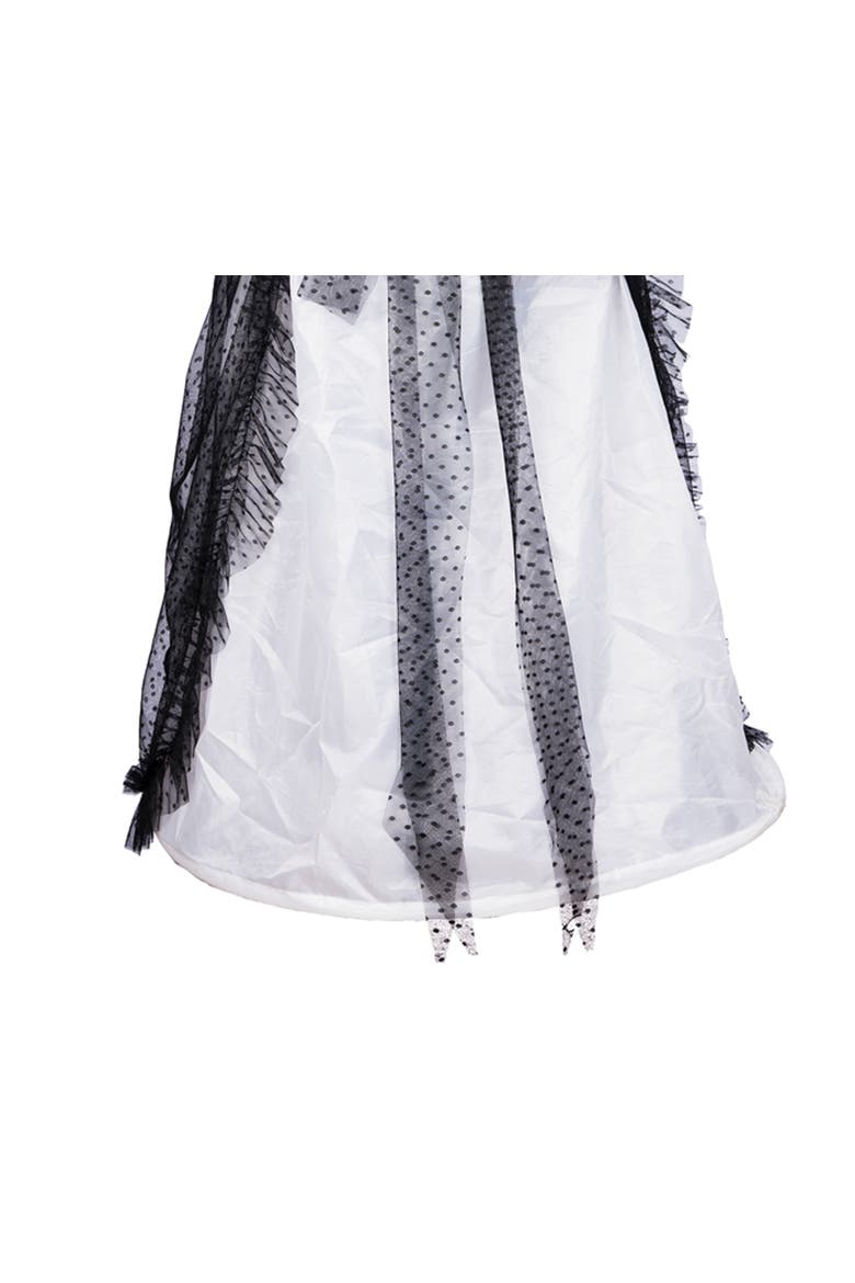 LED Animated Large Spinning Bride Doll Halloween 65.9" Figurine, Alternate, color, Black