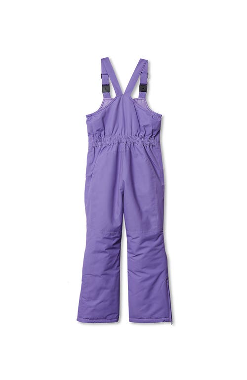 Lands' End Kids Squall Waterproof Iron Knee Bib Snow Pants In Purple