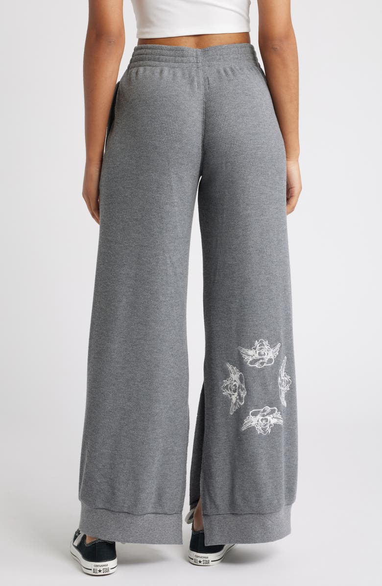 BOYS LIE Rose Colored Glasses Wide Leg Knit Pants, Alternate, color, 