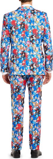 Sonic the Hedgehog Two-Piece Suit & Tie