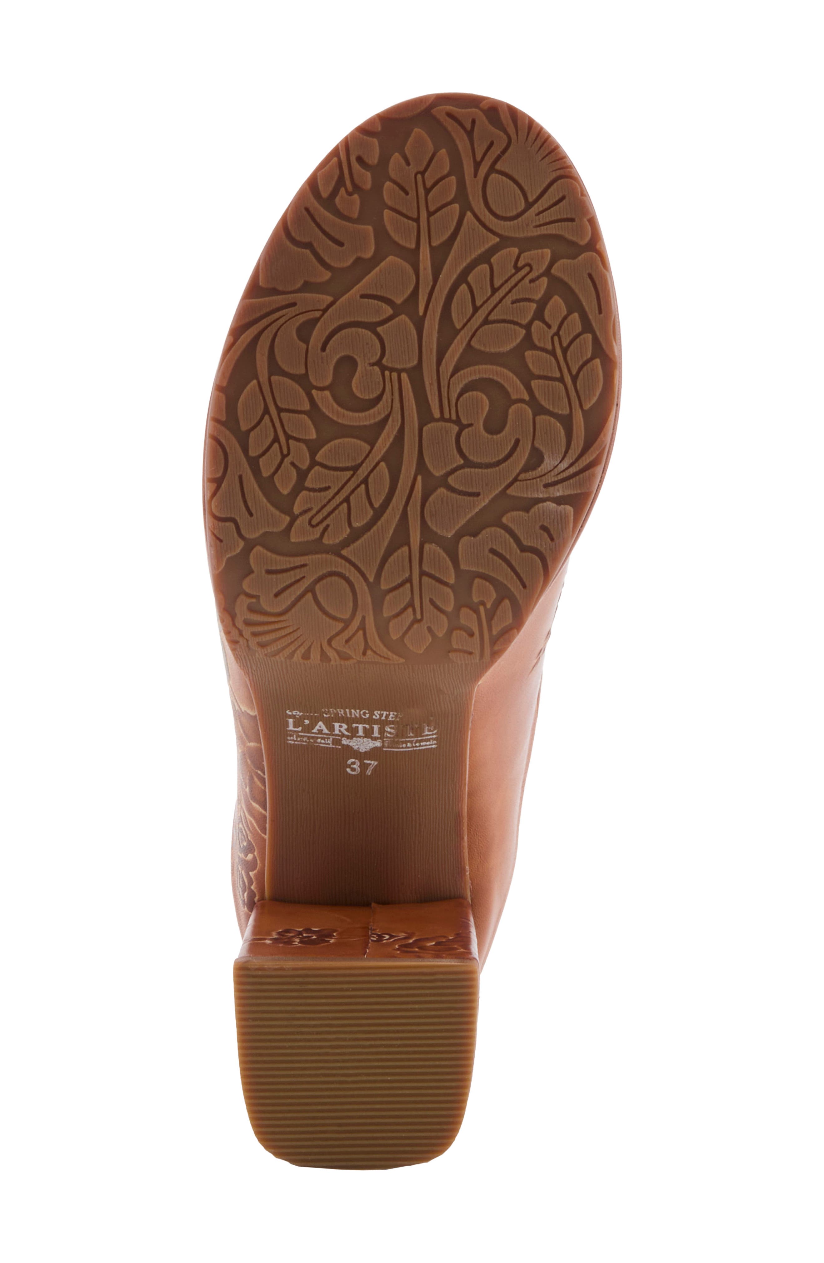Skyhigh Leather Platform Mule, Alternate, color, CAMEL MULTI