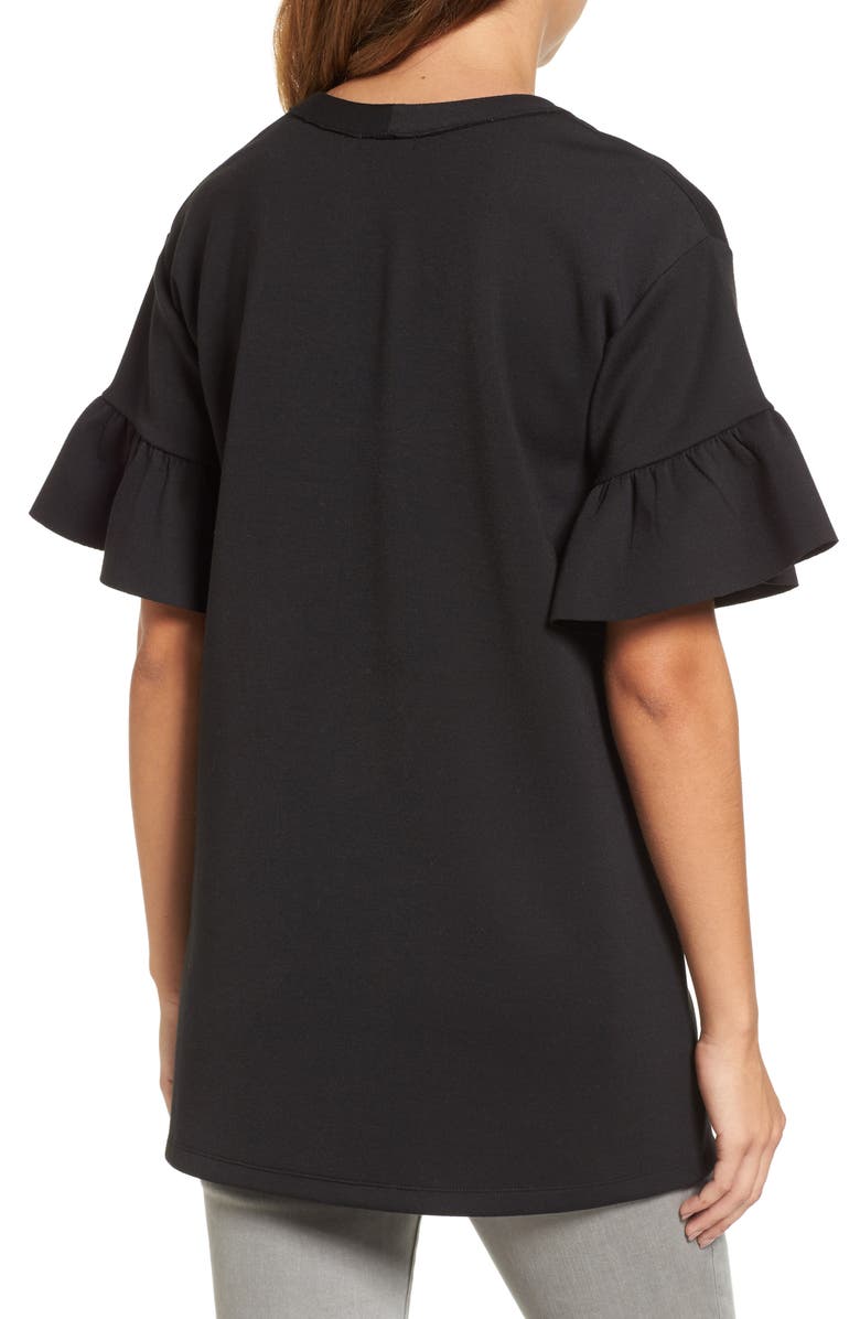 Halogen<sup>®</sup> Ruffle Sleeve Tunic, Alternate, color, 