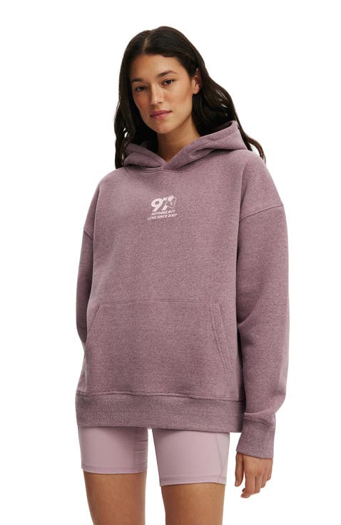 Women's Active Plush Premium Graphic Hoodie