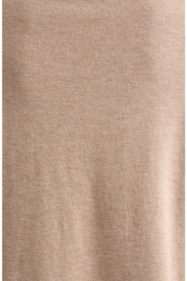 Allegra Wool Turtleneck Sweater, Alternate, color, CLAY