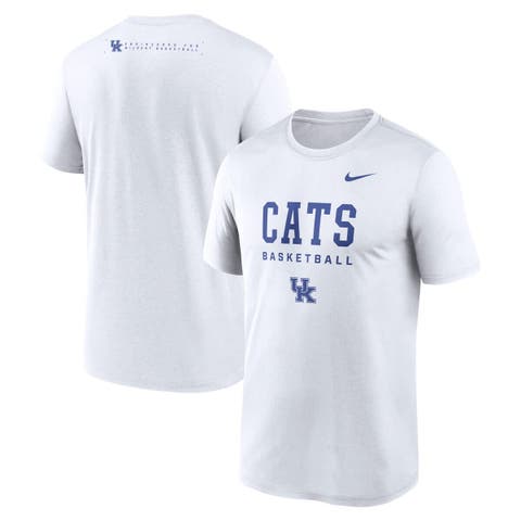 Men
s Nike White Kentucky Wildcats 2025 Courtside Basketball Legend Dri-FIT T-Shirt