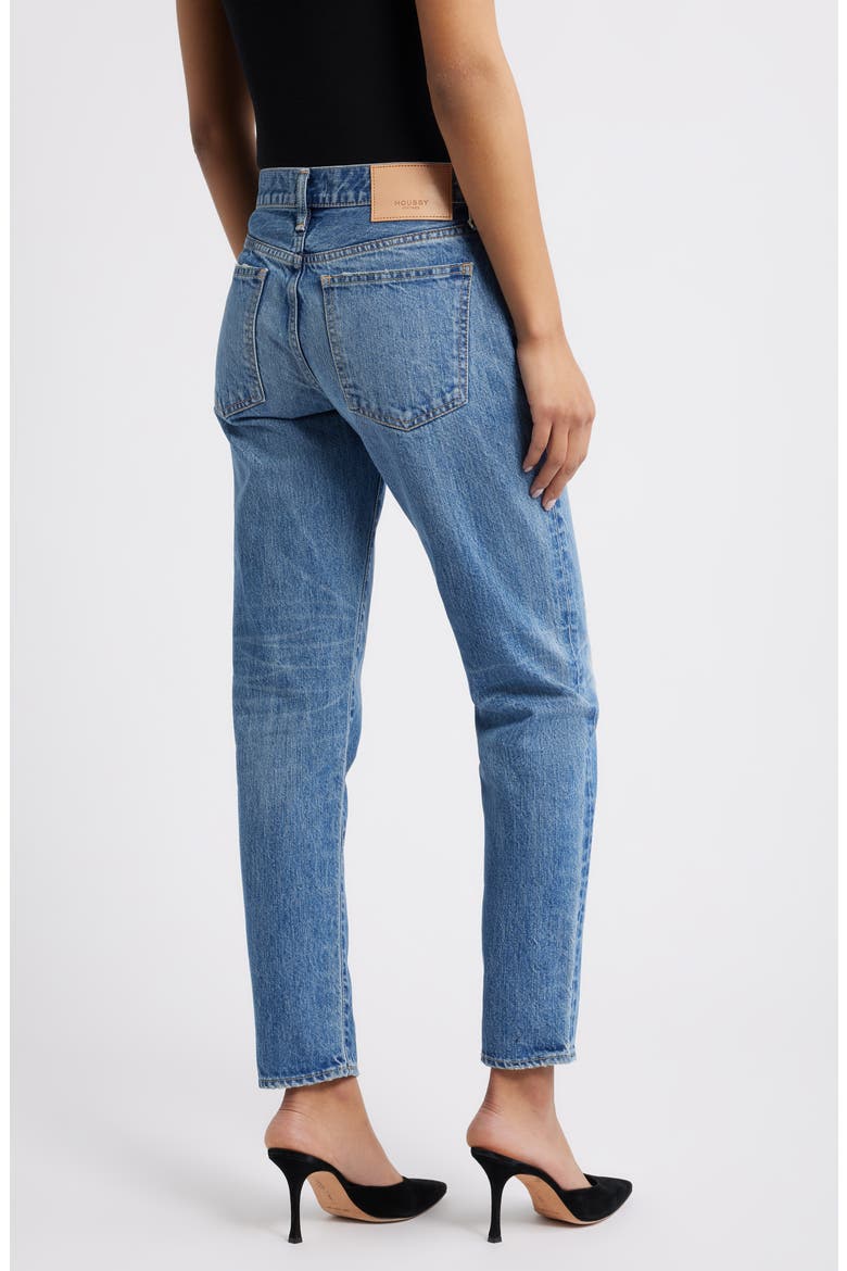 Wrentham Tapered Ankle Jeans, Alternate, color, BLUE