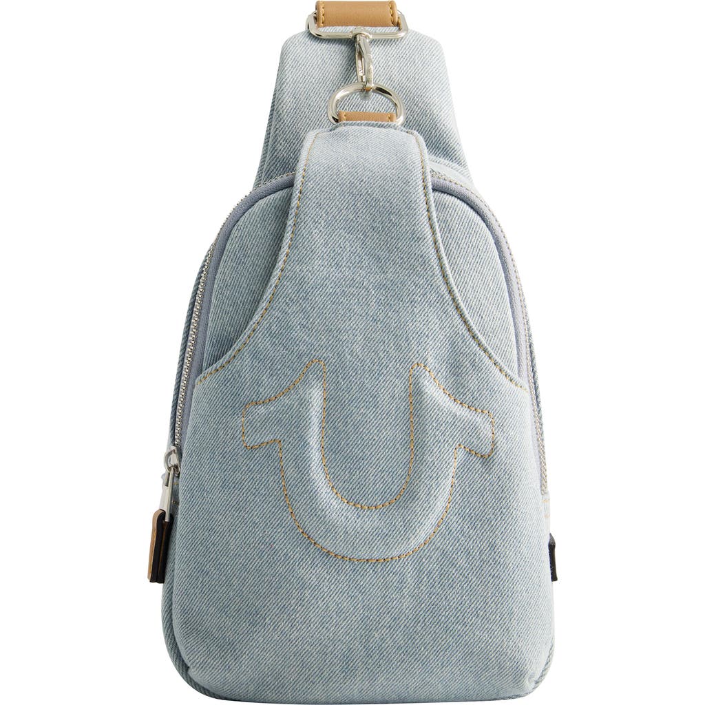 True Religion Stitched Horseshoe Sling In Blue