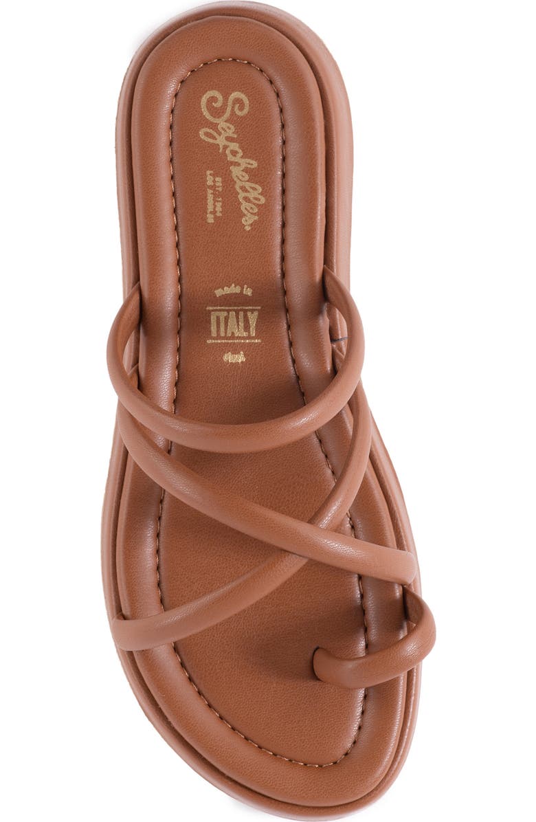 Seychelles Rule the World Platform Wedge Slide Sandal, Alternate, color, Tan