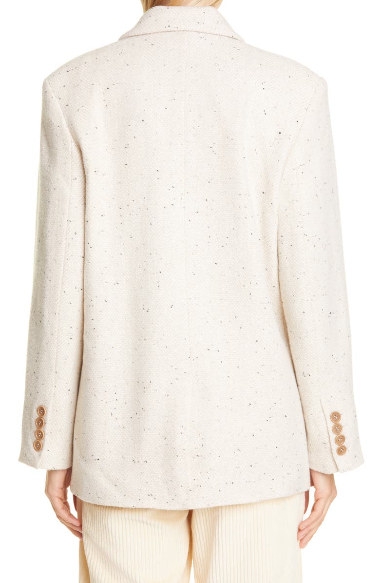 ANINE BING Celeste Wool Blend Blazer, Alternate, color, 