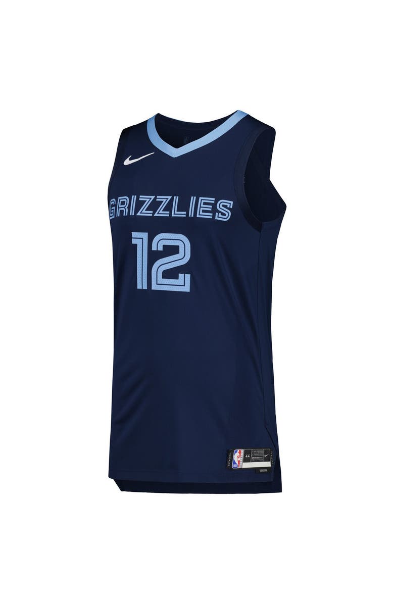 Nike Men's Nike Ja Morant Navy Memphis Grizzlies Authentic Jersey - Icon Edition, Alternate, color, Navy