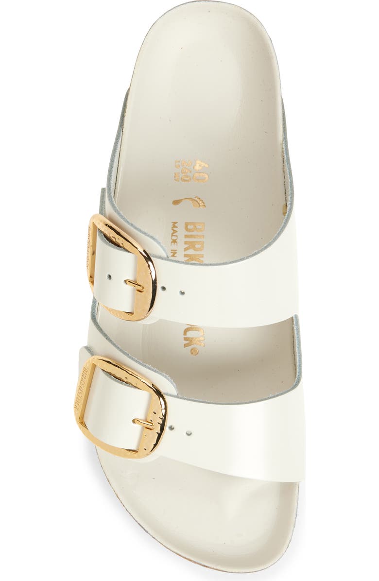 Birkenstock Arizona Hammered Big Buckle Sandal, Alternate, color,