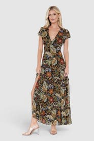 Baltic Børn Riverwood Deep V Maxi Dress