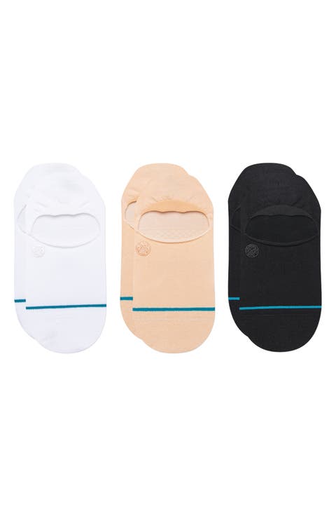 Icon 3-Pack No-Show Liner Socks