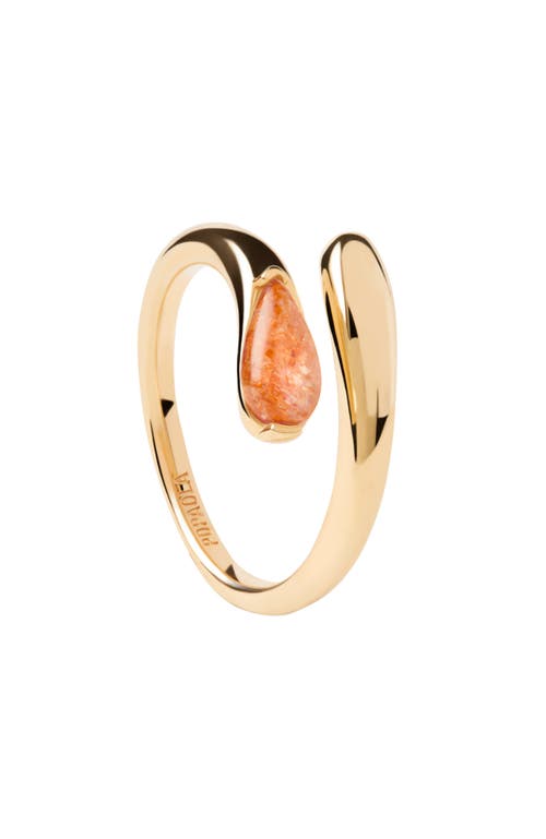 Pdpaola Kalia Ring In Sunstone