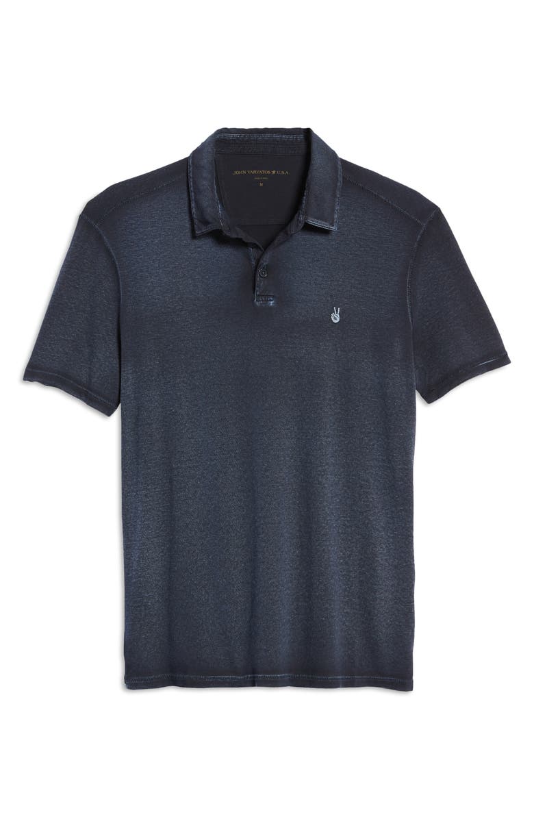 John Varvatos Star USA Peace Cotton Polo, Alternate, color, 