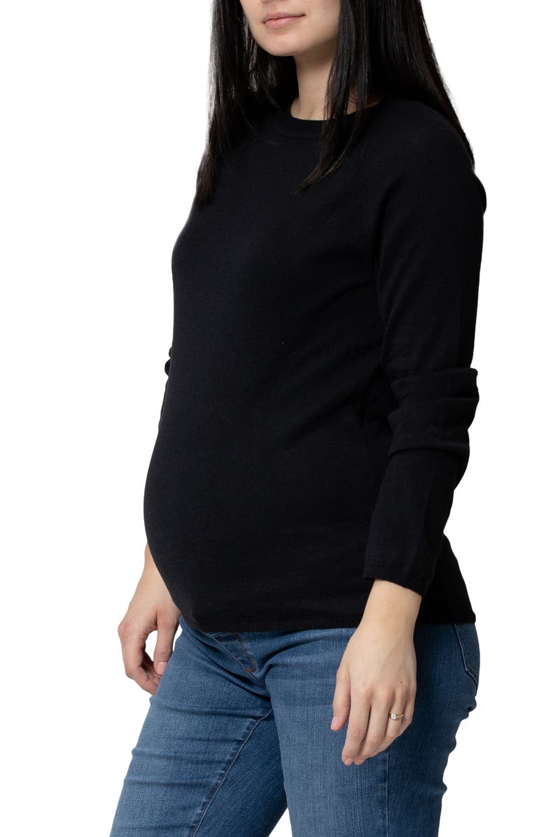 Nom Maternity Nina Long Sleeve Maternity Sweater, Alternate, color, 