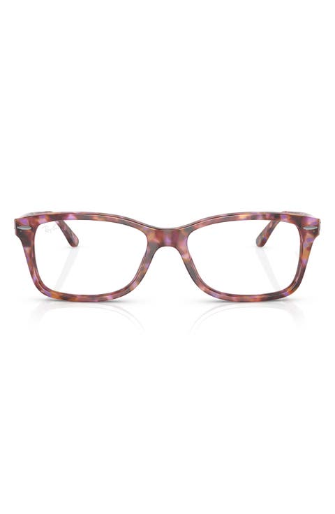 0RX5428F 55mm Square Optical Glasses