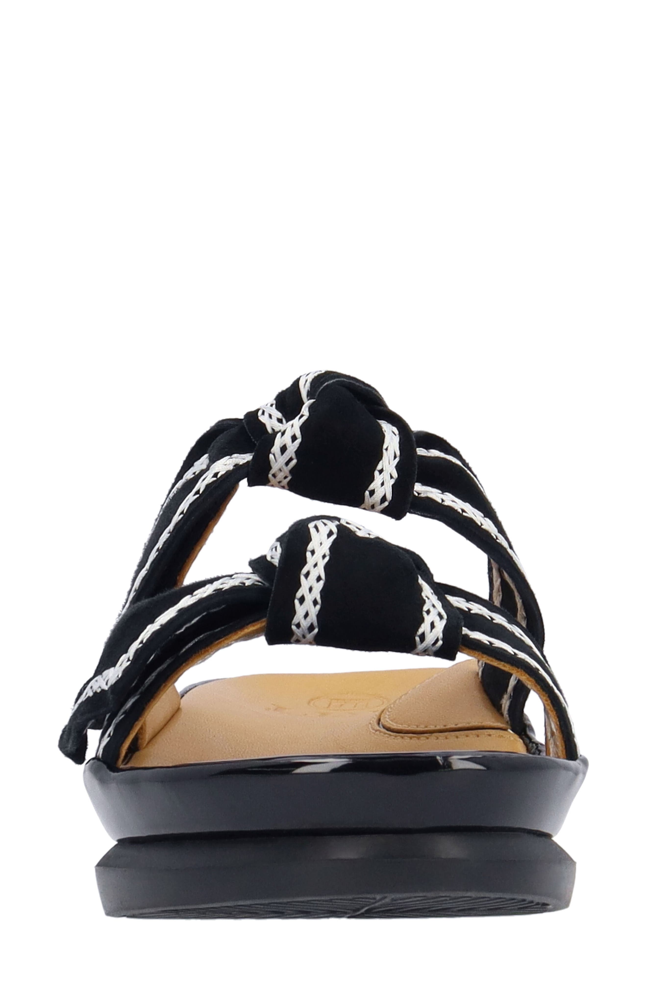 L'Amour des Pieds Voleta Two-Strap Sandal, Alternate, color, Black