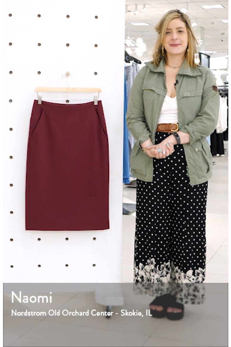 Knit Pencil Skirt video
