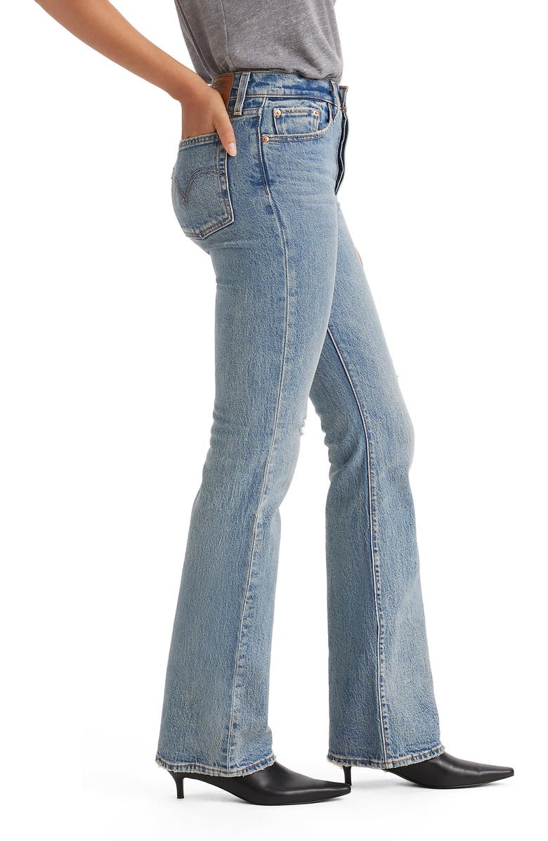 Levi's<sup>®</sup> Wedgie Bootcut Jeans, Alternate, color, 