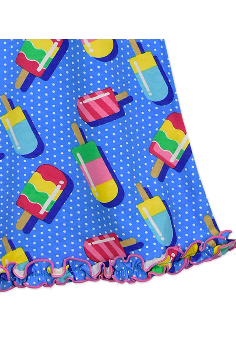 Sara’s Prints Sleeveless Ruffle Nightgown, Alternate, color, Popsicles