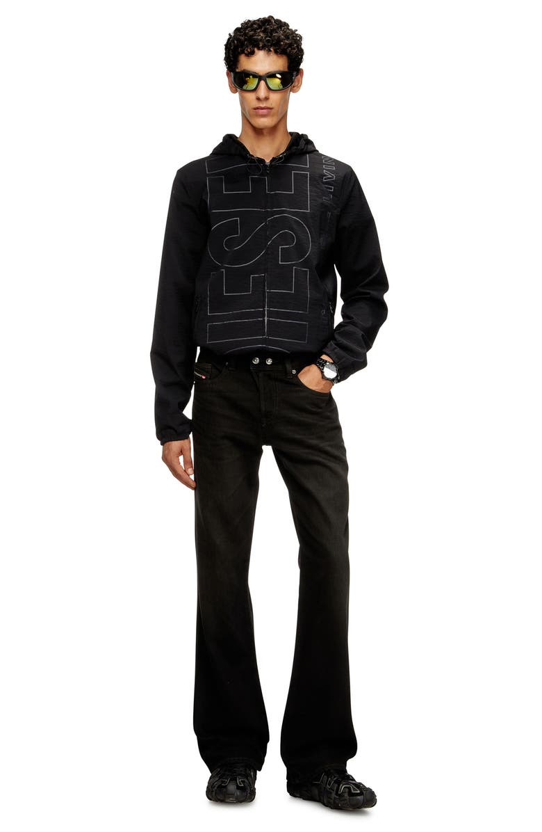DIESEL<sup>®</sup> 1998 D-Buck Bootcut Jeans, Alternate, color, Black Denim