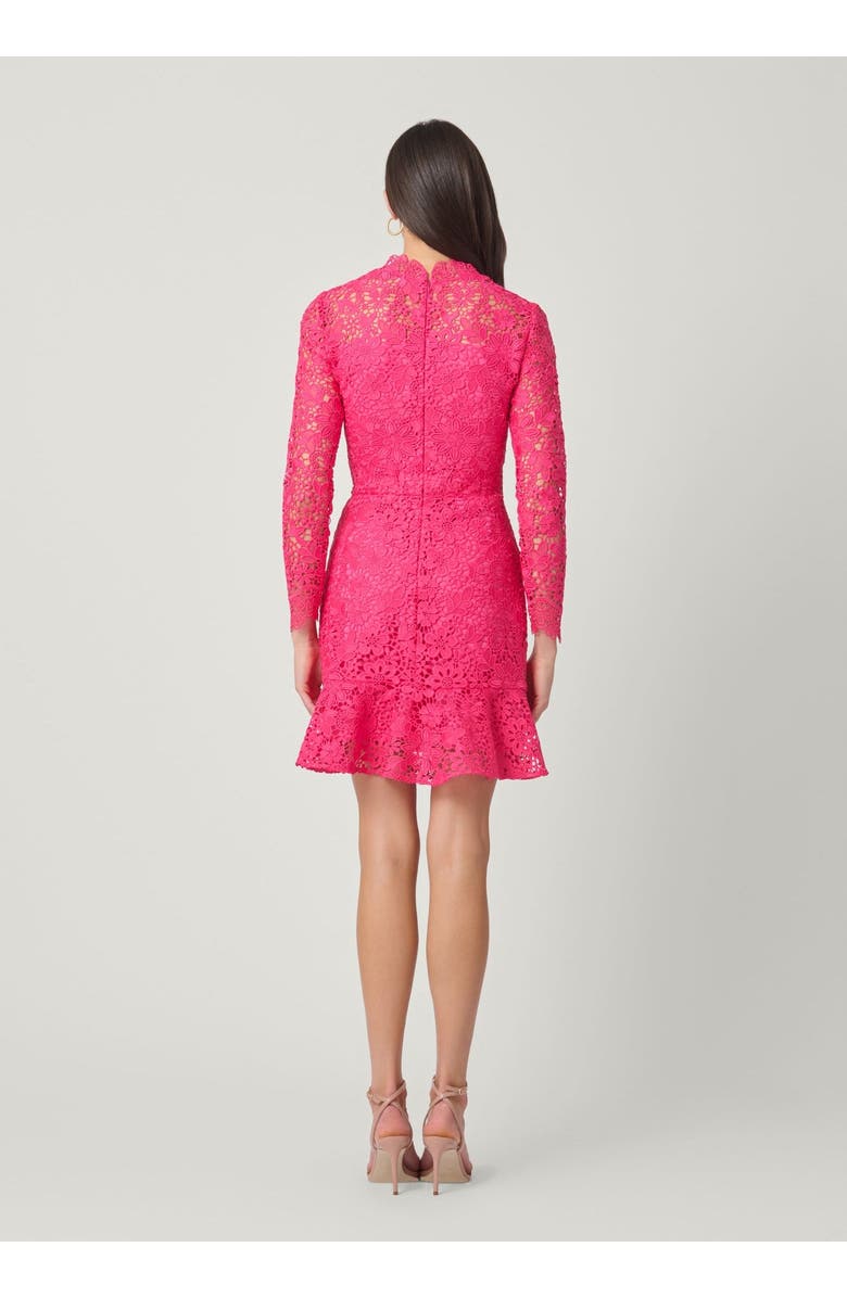 Shoshanna Gracie St. James Lace Dress, Alternate, color, Magenta