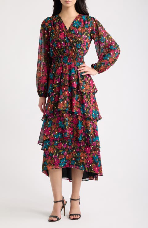 Tiered Midi Dress