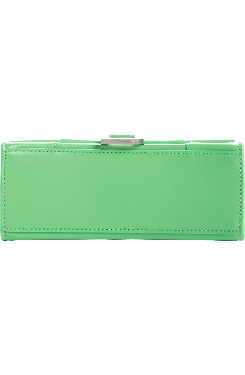 Balenciaga Extra Small Hourglass Leather Top Handle Bag, Alternate, color,