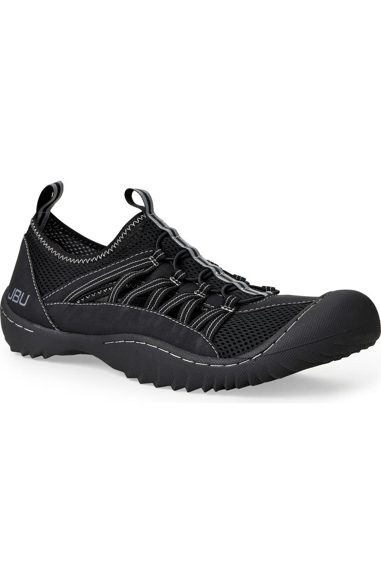 JBU Topsail Water Sneaker, Main, color, Black/Black