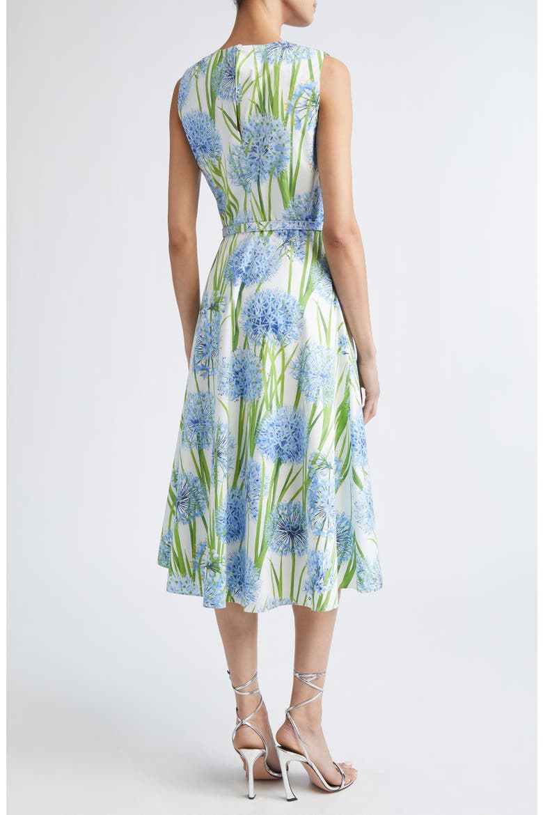 Allium Cotton Poplin Dress, Alternate, color, BLUE/ WHITE