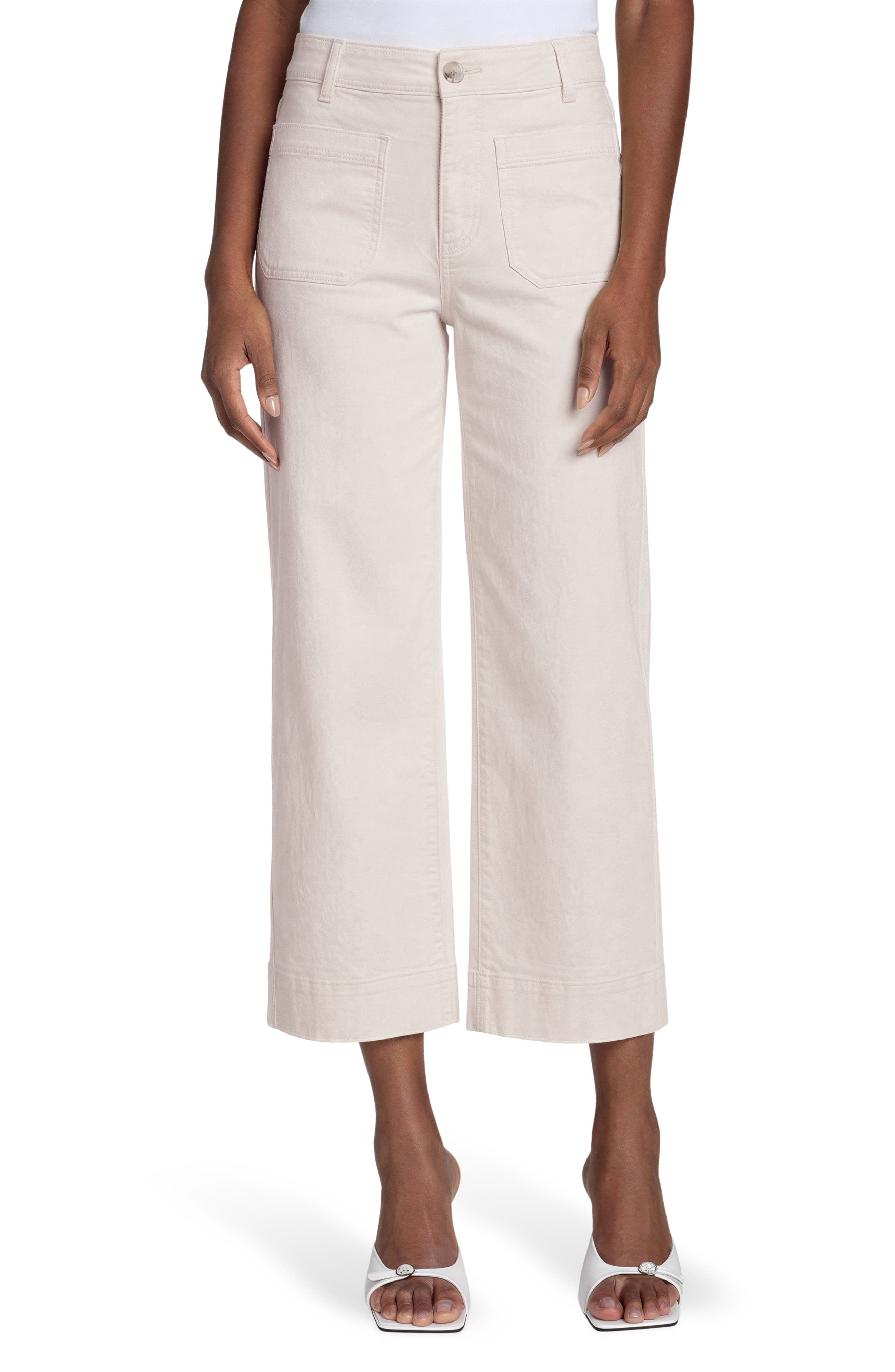 Bagatelle Cropped Cotton Twill Pants