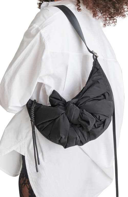Dolce Vita Bow Crossbody Bag In Black