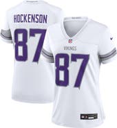 Nike Women's Nike T.J. Hockenson White Minnesota Vikings Alternate Game Player Jersey