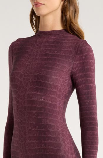 Naked Wardrobe Animal Print Closed Toe Jumpsuit | Nordstrom