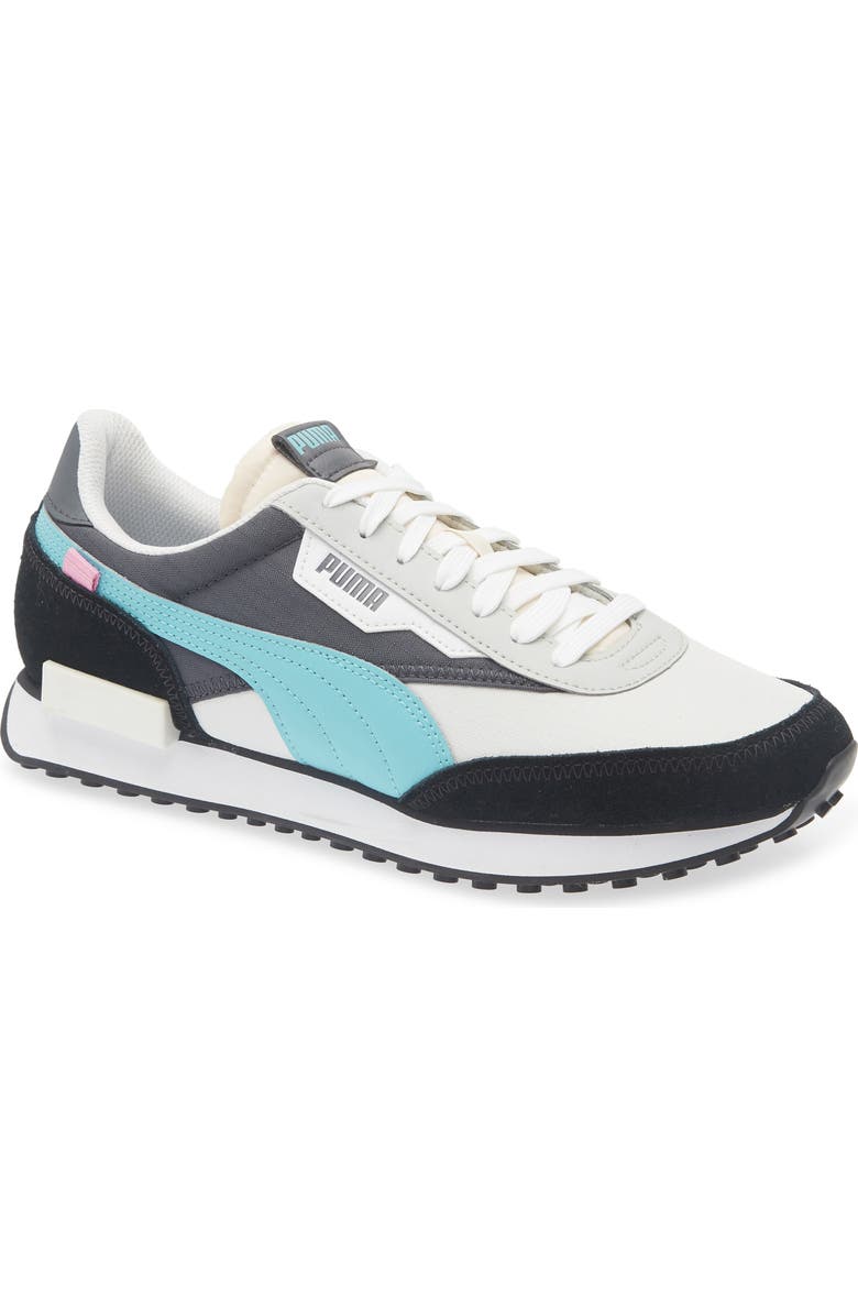 PUMA Future Rider Play On Sneaker, Main, color, Porcelain/ Ebony/ Puma Black