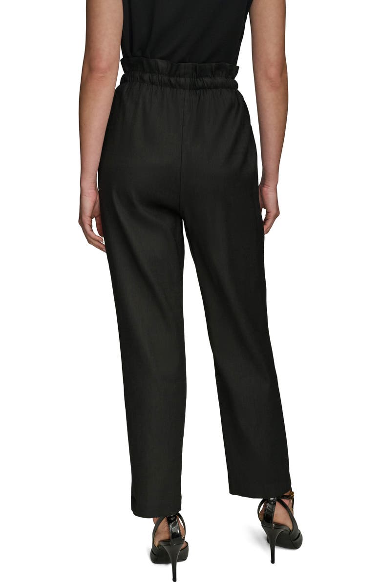 Donna Karan New York Paperbag Waist Drawstring Pants, Alternate, color, 