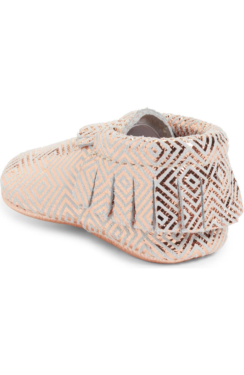 Freshly Picked Metallic Leather Moccasin, Alternate, color,