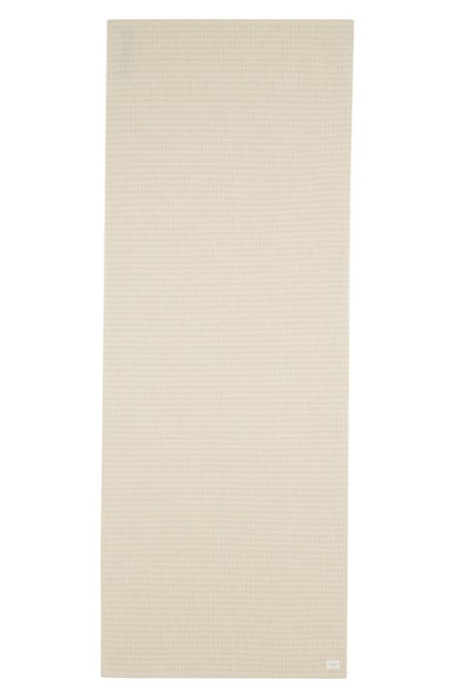 Rag & Bone Joni Recycled Wool Blend Waffle Scarf In Neutral