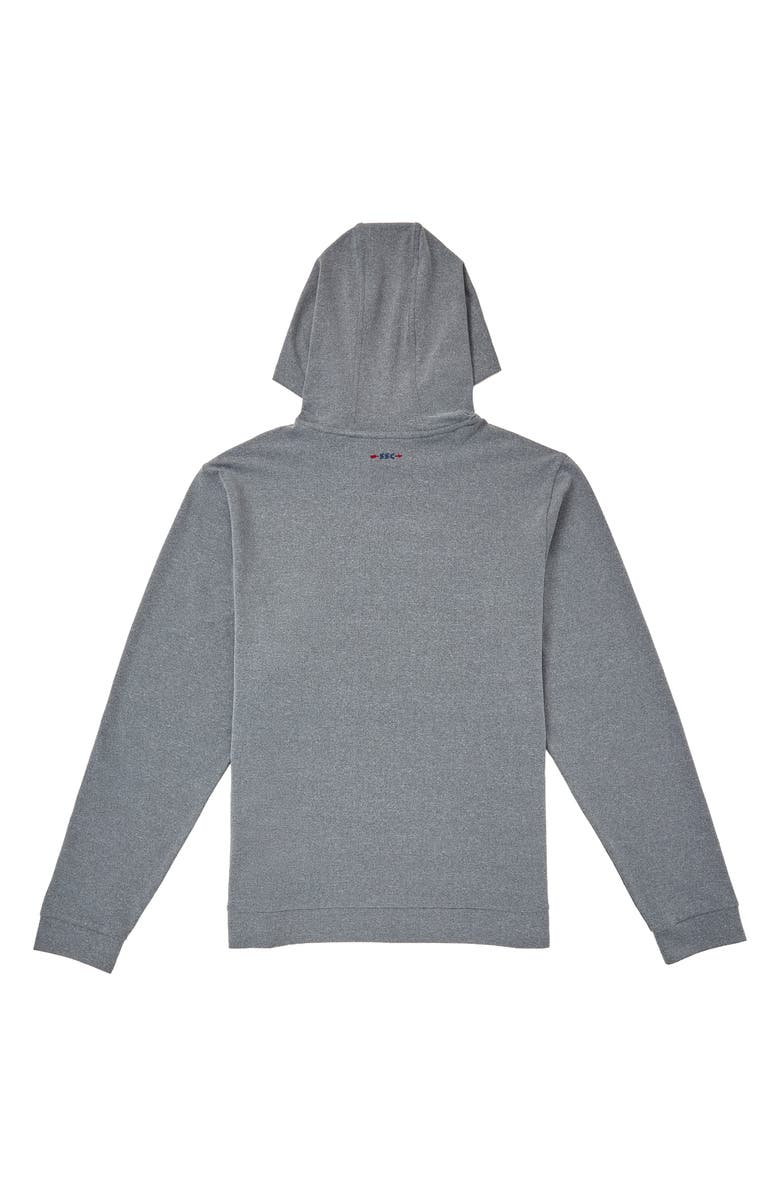 Sugarloaf Social Club Sun Performance Hoodie, Alternate, color, Heather Grey