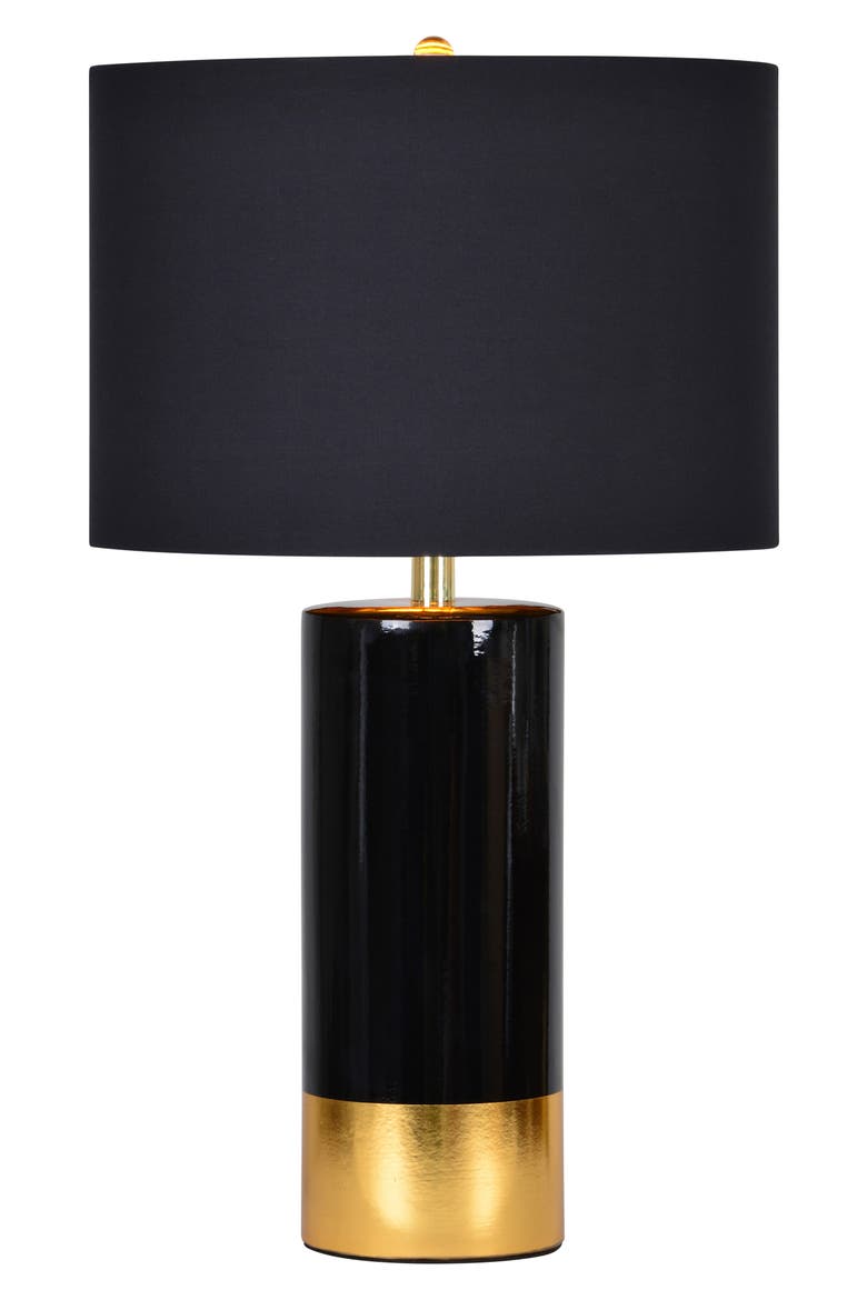 The Tuxedo Table Lamp, Main, color, BLACK/ GOLD