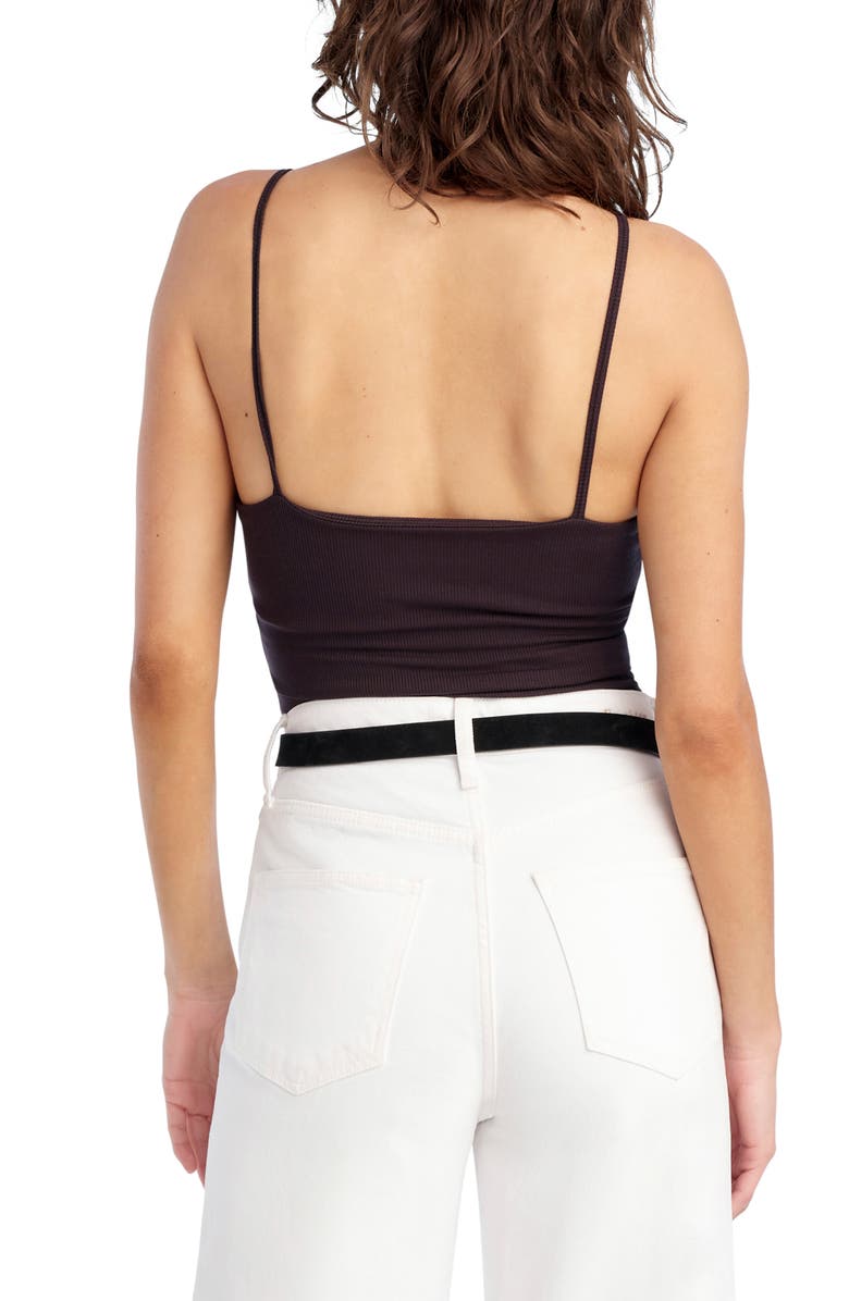 Favorite Daughter The Clara Rib Camisole, Alternate, color, Black