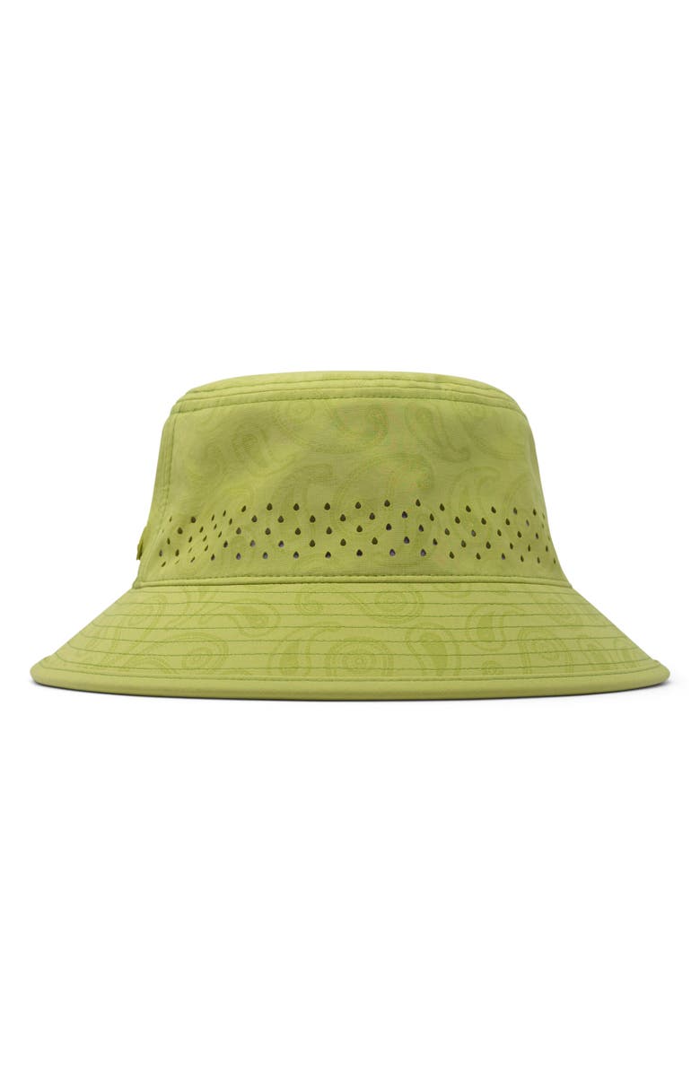 Melin Caddy Links Hydro Performance Bucket Hat, Main, color, Neon Yellow