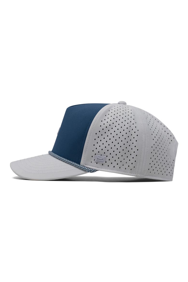 Odyssey Rope Seaport Hydro Adjustable Performance Ball Cap, Alternate, color, STEEL BLUE/ WHITE
