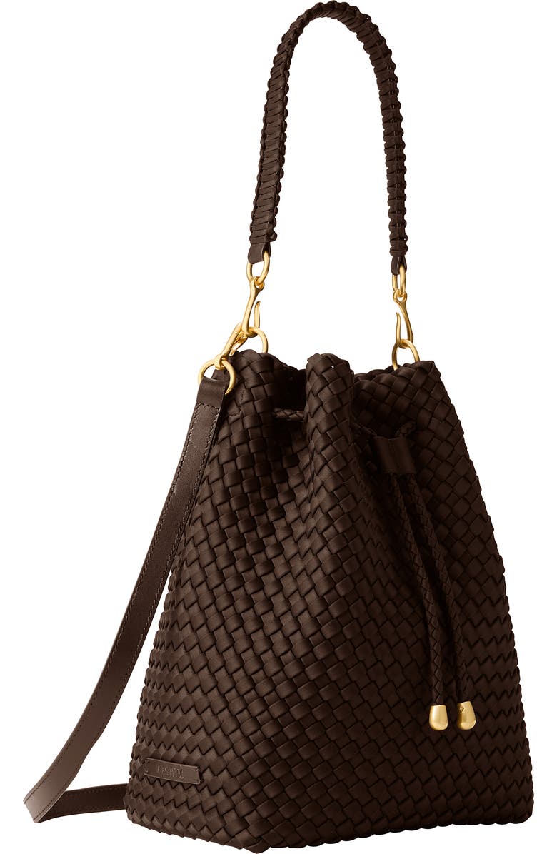 NAGHEDI Large Mercer Bucket Bag, Alternate, color, Chocolate
