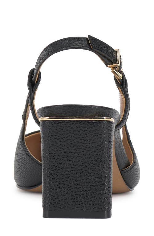 Vince Camuto Halsie Slingback Sandal In Black