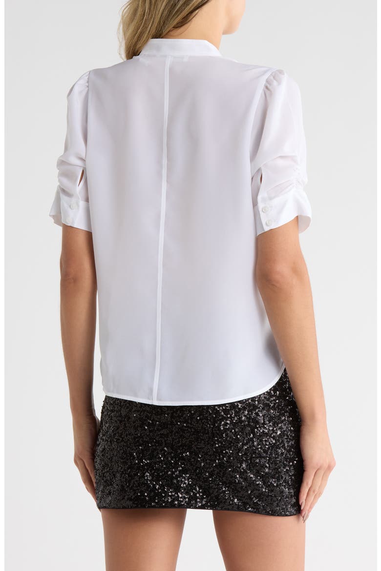 The Frankie Puff Sleeve Shirt, Alternate, color, WHITE