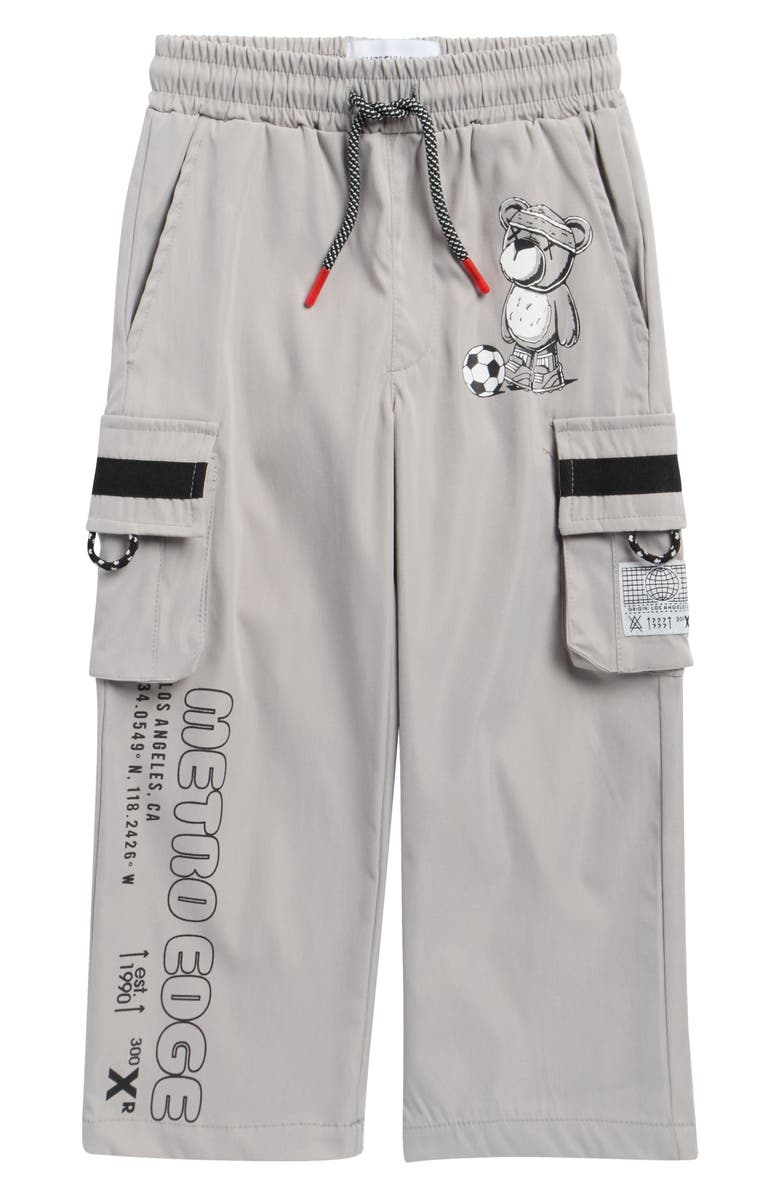 Sovereign Code Kids' Cargo Pants, Main, color, Light Grey/ Metro Edge