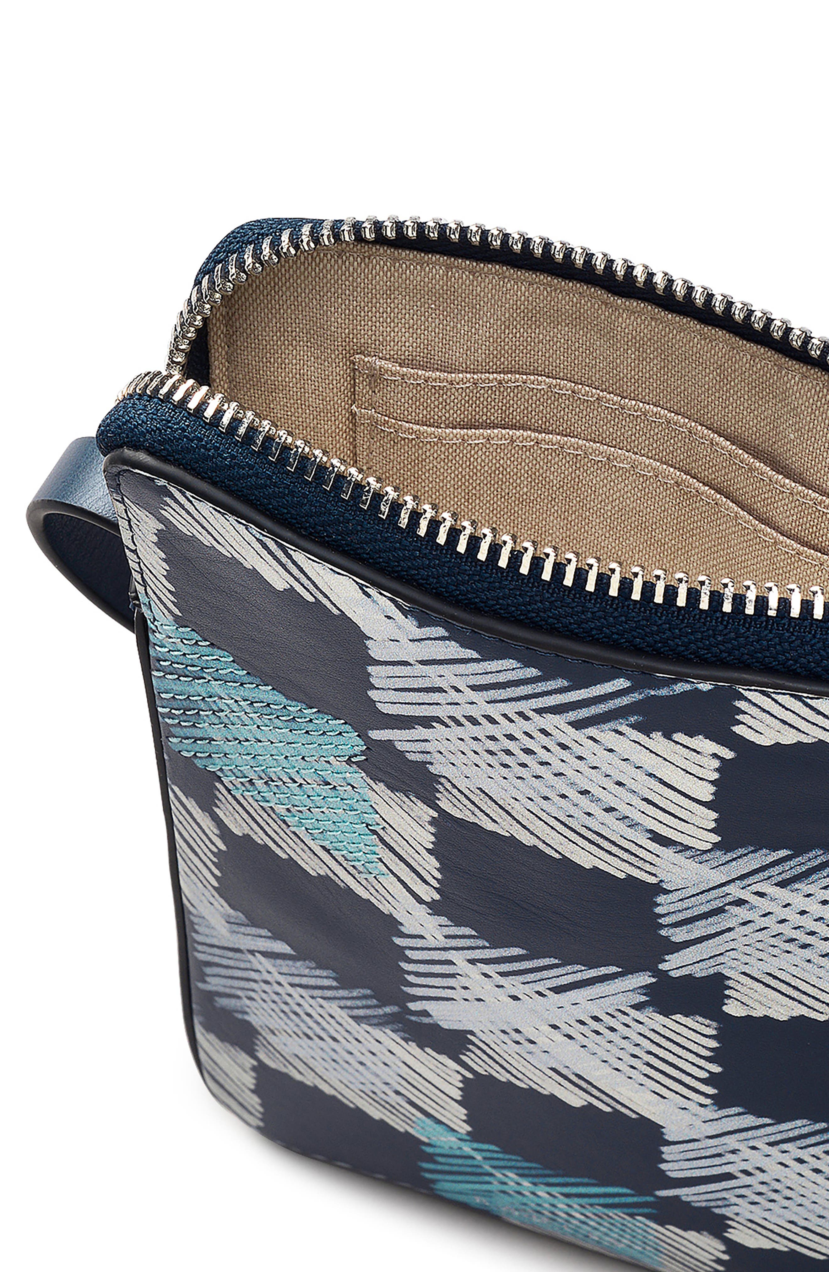 Radley Check Me Out Medium Phone Crossbody Bag, Alternate, color, Ink