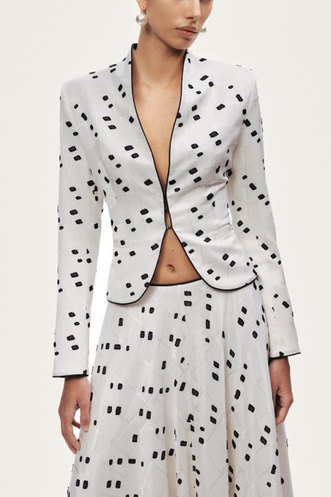 Printed Tailored Jacket